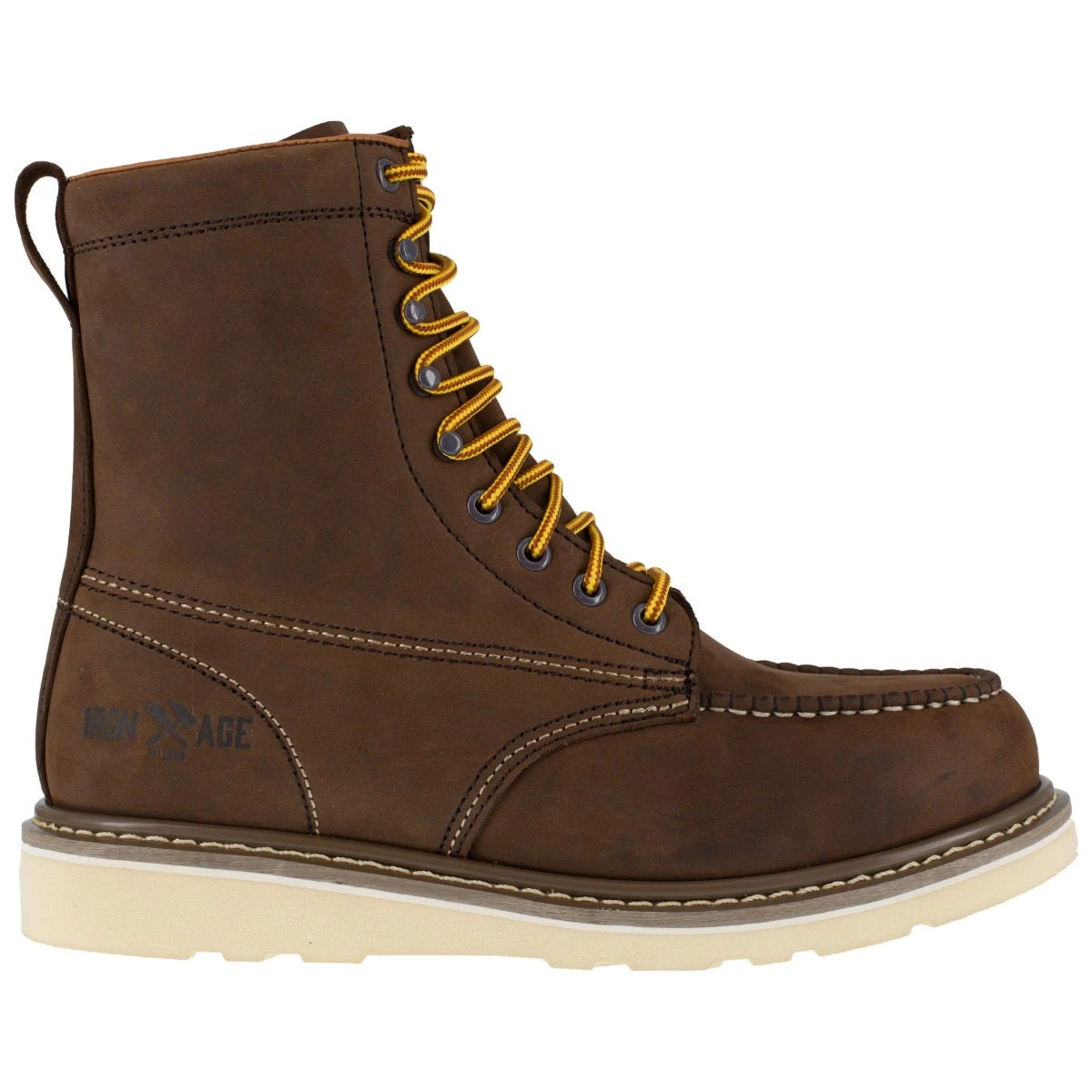 Iron Age Boot: Men's IA5081 Tan Reinforcer Steel Toe EH Wedge Boot 3 Iron Age Boot: Men's IA5081 Tan Reinforcer Steel Toe EH Wedge Boot - Image 3