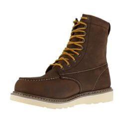 Iron Age Boot: Men's IA5081 Tan Reinforcer Steel Toe EH Wedge Boot 9 Iron Age Boot: Men's IA5081 Tan Reinforcer Steel Toe EH Wedge Boot -Workingperson Deals Shirts Store iron age ia5081 reinforcer 03