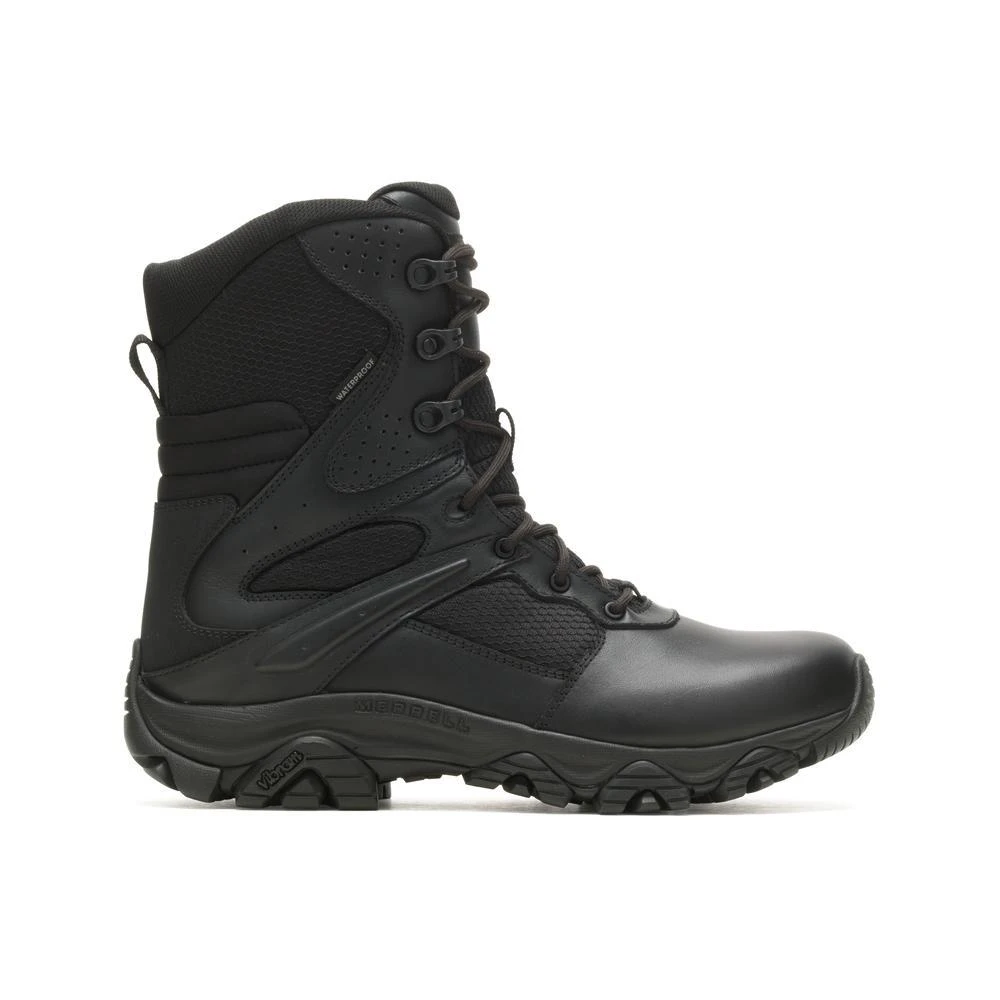 Merrell Boots: Men's J003913 Black Soft Toe Moab 3 8" Tactical Response Zip Waterproof Boot 2 Merrell Boots: Men's J003913 Black Soft Toe Moab 3 8" Tactical Response Zip Waterproof Boot - Image 2