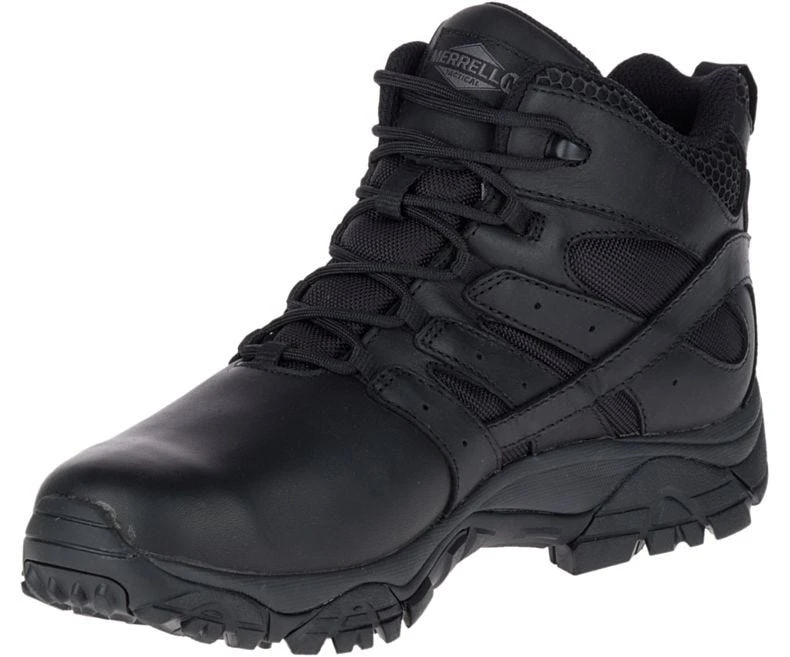 Merrell Footwear: Men's J45337 Moab 2 Mid Tactical Response Waterproof Boots 2 Merrell Footwear: Men's J45337 Moab 2 Mid Tactical Response Waterproof Boots - Image 2
