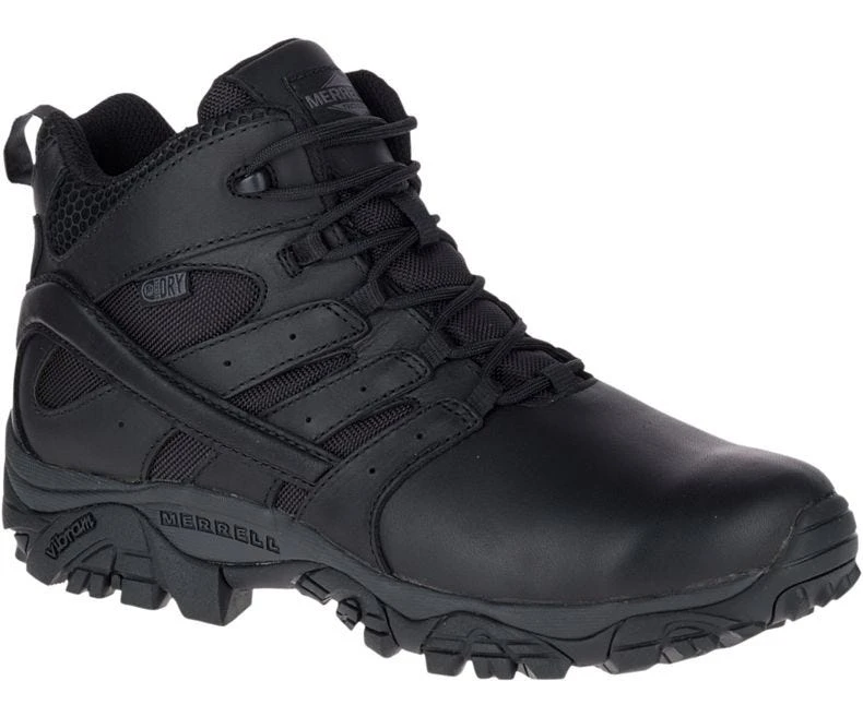 Merrell Footwear: Men's J45337 Moab 2 Mid Tactical Response Waterproof Boots 1 Merrell Footwear: Men's J45337 Moab 2 Mid Tactical Response Waterproof Boots