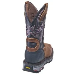 Justin Boots: Men's WK2104 Steel Toe EH Cowboy Work Boots -Workingperson Deals Shirts Store justin wk2104 b 01