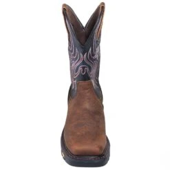 Justin Boots: Men's WK2104 Steel Toe EH Cowboy Work Boots -Workingperson Deals Shirts Store justin wk2104 f 01