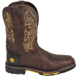 Justin Boots: Men's SE4624 Rustic Barnwood Hybred EH Cowboy Boots -Workingperson Deals Shirts Store justin wk4624 o 01