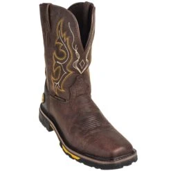 Justin Boots: Men's SE4624 Rustic Barnwood Hybred EH Cowboy Boots -Workingperson Deals Shirts Store justin wk4624 p 01
