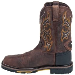Justin Boots: Men's SE4625 Composite Toe Waterproof EH Wellington Boots 11 Justin Boots: Men's SE4625 Composite Toe Waterproof EH Wellington Boots -Workingperson Deals Shirts Store justin wk4625 100 i 01