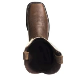 Justin Boots: Men's SE4684 Steel Toe EH White Cowhide 11-Inch Cowboy Work Boots