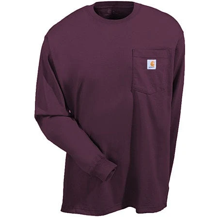 Carhartt Shirts: Men's Port K126 PRT Long Sleeve Cotton Workwear Shirt 2 Carhartt Shirts: Men's Port K126 PRT Long Sleeve Cotton Workwear Shirt - Image 2