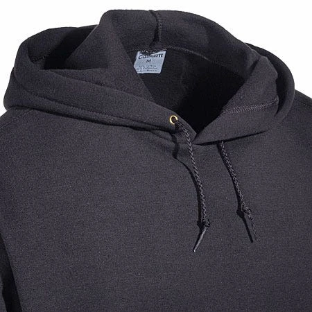 Carhartt Sweatshirts: Men's Black K288 BLK Midweight Pullover Hooded Sweatshirt 2 Carhartt Sweatshirts: Men's Black K288 BLK Midweight Pullover Hooded Sweatshirt - Image 2