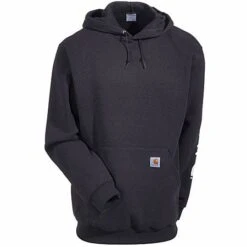 Carhartt Sweatshirts: Men's Black K288 BLK Midweight Pullover Hooded Sweatshirt 7 Carhartt Sweatshirts: Men's Black K288 BLK Midweight Pullover Hooded Sweatshirt -Workingperson Deals Shirts Store k288blk carharttf 01