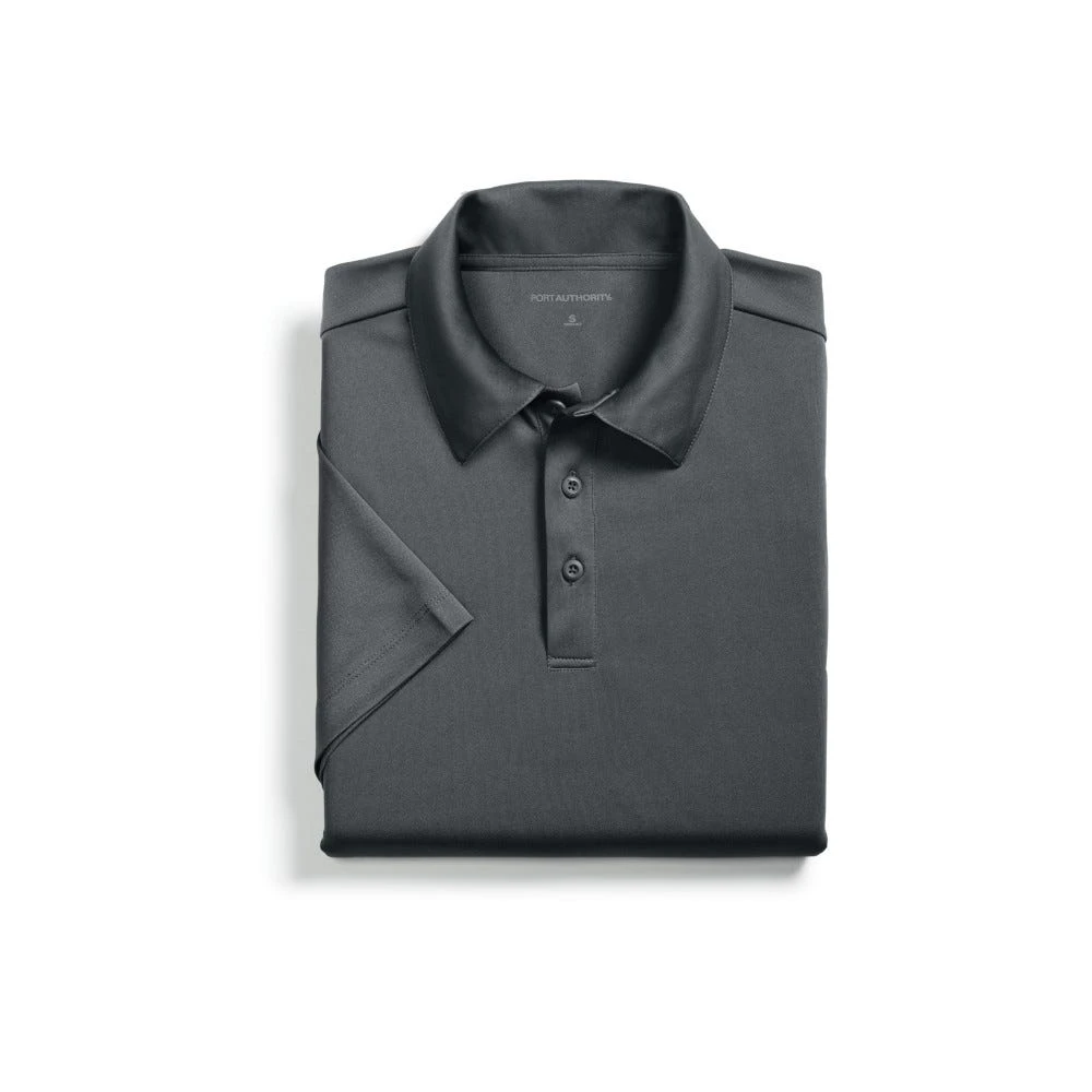 Port Authority Shirt: Men's K540 SG Steel Grey Silk Touch Performance Polo 5 Port Authority Shirt: Men's K540 SG Steel Grey Silk Touch Performance Polo - Image 5