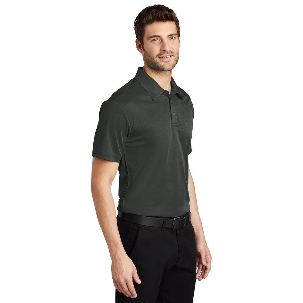 Port Authority Shirt: Men's K540 SG Steel Grey Silk Touch Performance Polo 1 Port Authority Shirt: Men's K540 SG Steel Grey Silk Touch Performance Polo