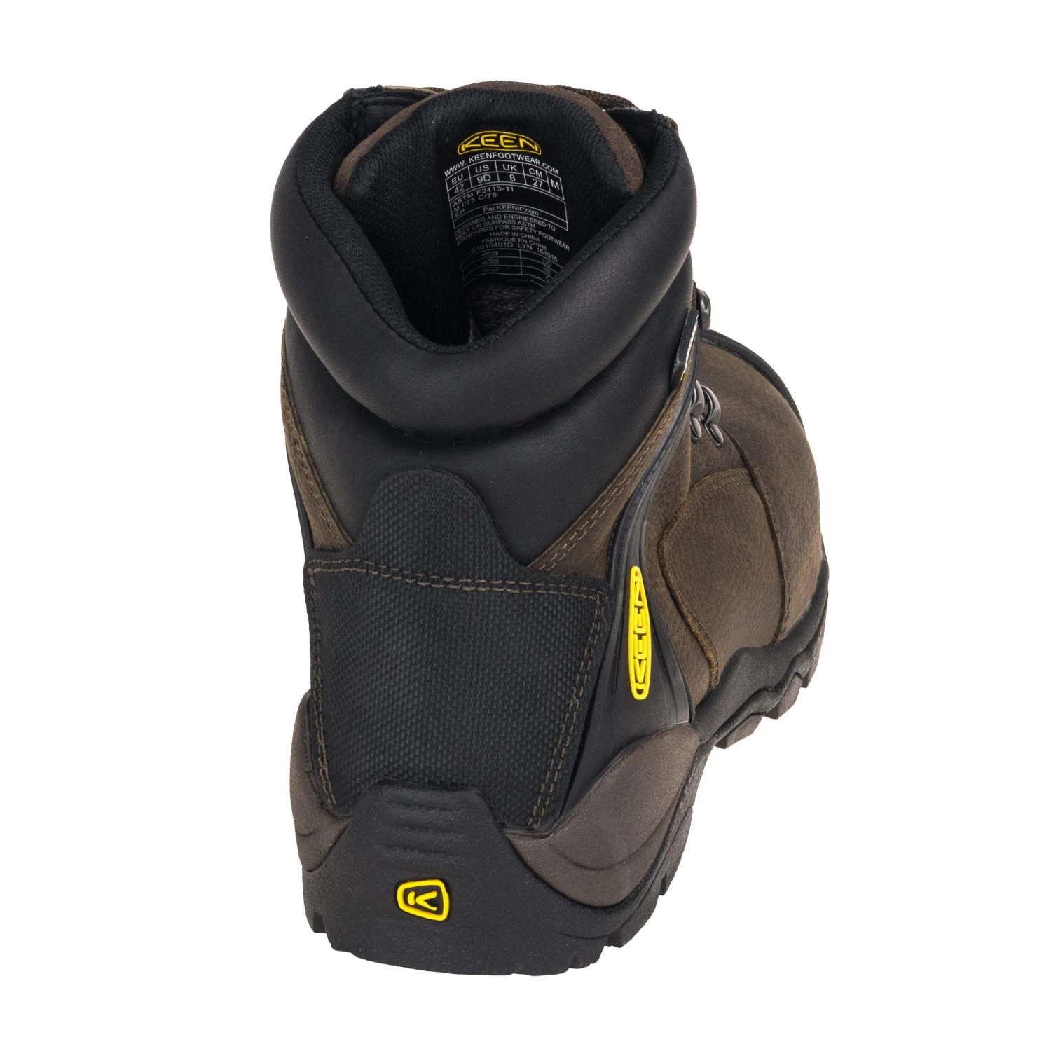 KEEN Utility Boots: Men's 1015401 Steel Toe Brown Waterproof Louisville 6-Inch Work Boots 7 KEEN Utility Boots: Men's 1015401 Steel Toe Brown Waterproof Louisville 6-Inch Work Boots - Image 7