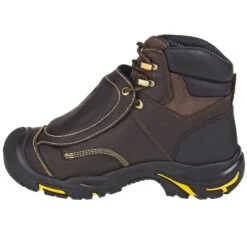 KEEN Utility Boots: Met Guard Men's 1016166 Steel Toe EH Brown Mt. Vernon Boots -Workingperson Deals Shirts Store keen 1016166 i 01