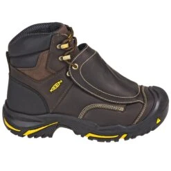 KEEN Utility Boots: Met Guard Men's 1016166 Steel Toe EH Brown Mt. Vernon Boots -Workingperson Deals Shirts Store keen 1016166 o 01