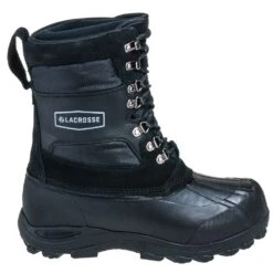 LaCrosse Boots: Men's 600802 Black Waterproof Outpost II Boots -Workingperson Deals Shirts Store lacrosse 600802 o 01