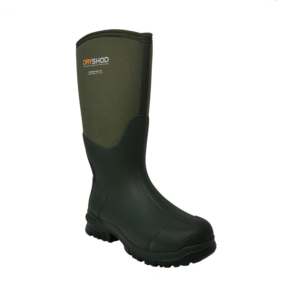 DryShod Boots: Men's LGX-MH-MS Moss/Grey Legend Hi Calf Waterproof Adventure Boot 1 DryShod Boots: Men's LGX-MH-MS Moss/Grey Legend Hi Calf Waterproof Adventure Boot