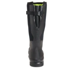 Muck Boots: Men's MCXF STL Black Chore Classic Tall Gusset Wide Calf Steel Toe Waterproof Boot -Workingperson Deals Shirts Store mcxf stl black 3 2400x