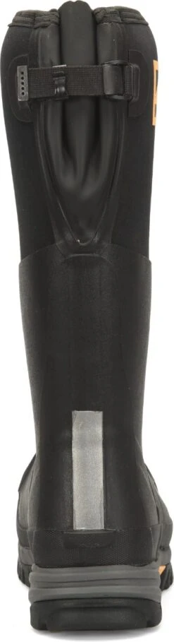 Matterhorn Boots: Men's MT203 Black Steel Toe 16" Mud Jumper Metguard Puncture Resisting Rubber Boot -Workingperson Deals Shirts Store mt203 500xauto heel