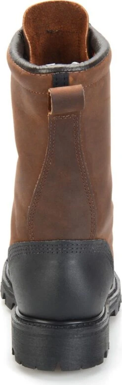 Matterhorn Boots: Men's MT910 Brown 10" Waterproof Steel Toe Internal Metguard Work Boot 11 Matterhorn Boots: Men's MT910 Brown 10" Waterproof Steel Toe Internal Metguard Work Boot -Workingperson Deals Shirts Store mt910 500xauto heel 1