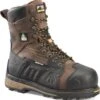 Matterhorn Boots: Men's MTC300 Brown 8” Composite Toe Waterproof Internal Metguard Work Boot