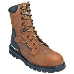 Carhartt Boots: Men's Safety Toe EH Oil-Tanned Leather Work Boots CMW8200 -Workingperson Deals Shirts Store no carharttp 01