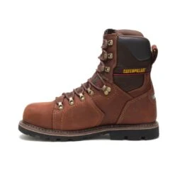 Caterpillar Boots: Men's Alaska 2.0 P90979 Brown Waterproof Thinsulate Steel Toe Boots -Workingperson Deals Shirts Store p90979 4