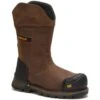CAT Footwear: Men's P90999 Brown Pull On Combine Waterproof Composite Toe EH Work Boots