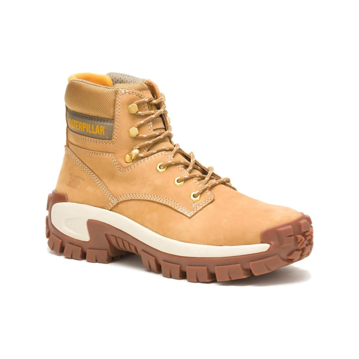 Caterpillar Boots: Men's P91286 Honey Reset Steel Toe Invader Hi EH Hiker Work Boot 1 Caterpillar Boots: Men's P91286 Honey Reset Steel Toe Invader Hi EH Hiker Work Boot