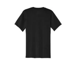 Port & Company Shirt: Men's PC54P JB Jet Black Core Cotton Pocket Tee 11 Port & Company Shirt: Men's PC54P JB Jet Black Core Cotton Pocket Tee -Workingperson Deals Shirts Store pc54p jetblack flat back