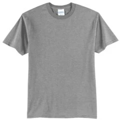 Port & Company Shirts: Men's PC55 AH Athletic Heather Core Blend Tee -Workingperson Deals Shirts Store pc55 athleticheather flat front 2009