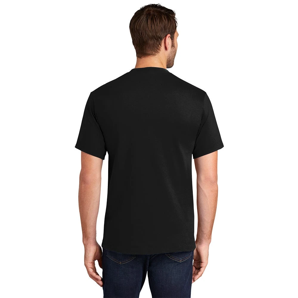 Port & Company Shirts: Men's Black PC61 JBK Cotton Essential Tee Shirt 2 Port & Company Shirts: Men's Black PC61 JBK Cotton Essential Tee Shirt - Image 2