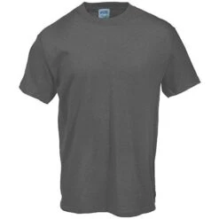 Port & Company Shirts: Men's Charcoal PC61 CHR Essential T-Shirt -Workingperson Deals Shirts Store pc61chr portcof 01