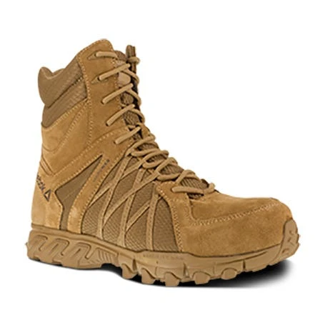 Reebok Boots: Men's RB3460 Tan Coyote Trailgrip Tactical EH Composite Toe Military Boot 2 Reebok Boots: Men's RB3460 Tan Coyote Trailgrip Tactical EH Composite Toe Military Boot - Image 2