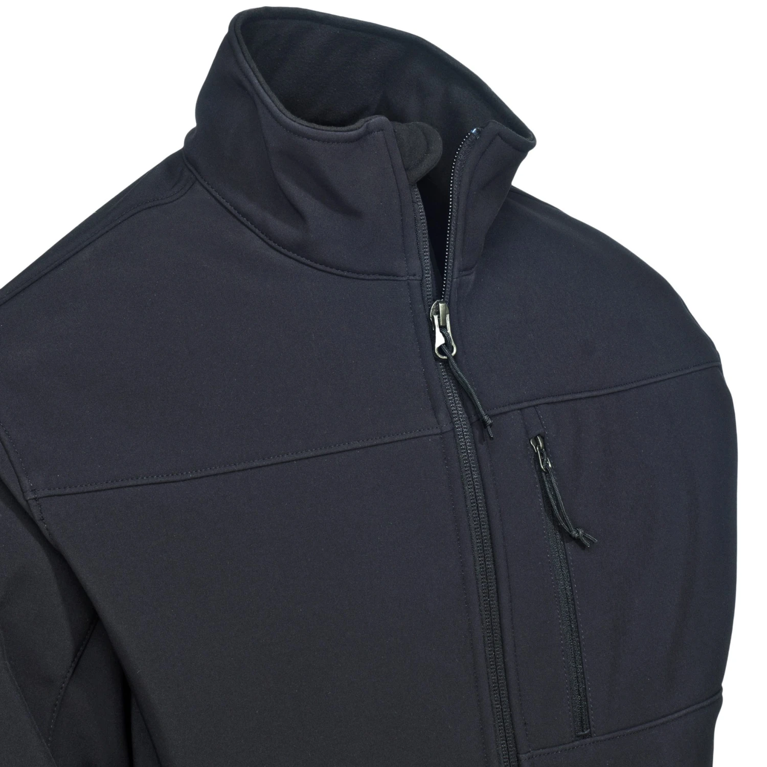 Red Kap Jackets: Men's Deluxe Soft Shell JP68 BK Fleece Lined Black Jacket 2 Red Kap Jackets: Men's Deluxe Soft Shell JP68 BK Fleece Lined Black Jacket - Image 2