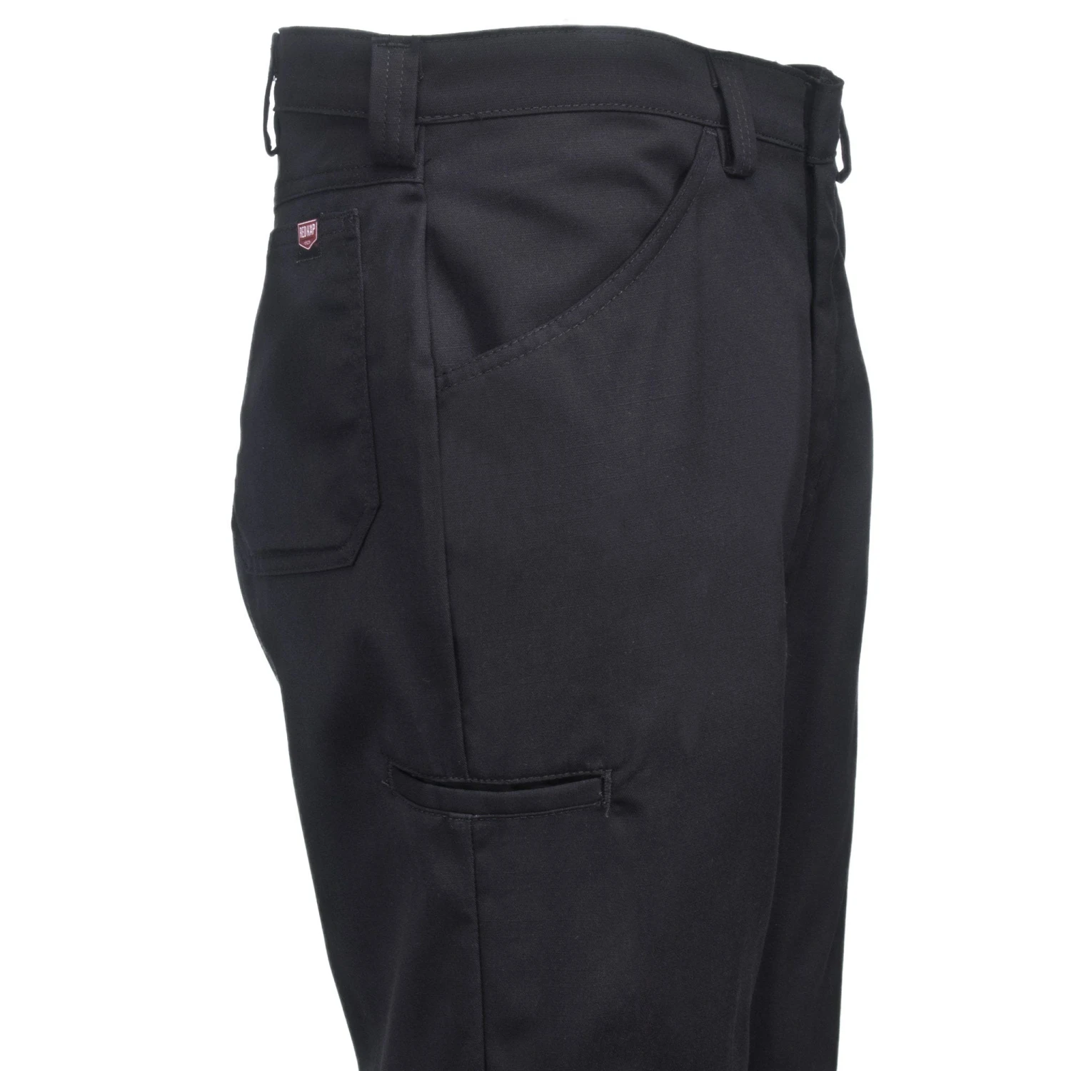 Red Kap Pants: Lightweight Ripstop Men's Black PT2L BK Twill Work Pants 1 Red Kap Pants: Lightweight Ripstop Men's Black PT2L BK Twill Work Pants