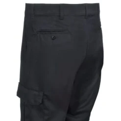 Red Kap Pants: Twill PT88 BK Men's Black Industrial Cargo Pants -Workingperson Deals Shirts Store red kap pt88bk l 01