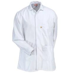 Red Kap Work Clothes: Men's KK26 WH White ESD 33-Inch Lab Jacket 6 Red Kap Work Clothes: Men's KK26 WH White ESD 33-Inch Lab Jacket -Workingperson Deals Shirts Store redkap kk26wh f 01