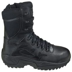 Reebok Boots: Men's Black RB8874 Rapid Response EH Composite Toe Military Boots -Workingperson Deals Shirts Store reebok rb8874 o 01