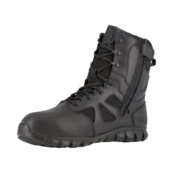 Reebok Boots: Men's RB8807 Black Duty Sublite EH Composite Toe Military Boot -Workingperson Deals Shirts Store reebok rb8807 sublite cushion tactical 03