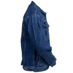 Wrangler Jackets: Men's Rugged Wear RJK32 AN Flannel Lined Denim Jacket -Workingperson Deals Shirts Store rjk32an 3