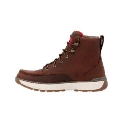 Rocky Boots: Men's RKK0435 Tobacco Composite Toe 6" Rebound Wedge Waterproof Work Boot -Workingperson Deals Shirts Store rkk0434 4edit 1