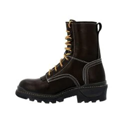 Rocky Boots: Men's RKK0438 Black Soft Toe Rams Horn 9" Logger EH Work Boot 9 Rocky Boots: Men's RKK0438 Black Soft Toe Rams Horn 9" Logger EH Work Boot -Workingperson Deals Shirts Store rkk0438 4edit
