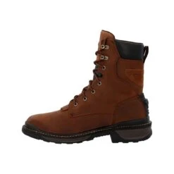 Rocky Boots: Men's RKW0407 Dark Brown Composite Square Toe Rams Horn Western Boot -Workingperson Deals Shirts Store rkw0407 4edit