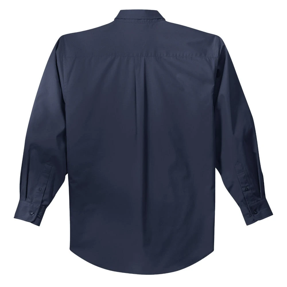 Port Authority Shirts: Men's Navy S608 NVY Easy Care Woven Shirt 6 Port Authority Shirts: Men's Navy S608 NVY Easy Care Woven Shirt - Image 6