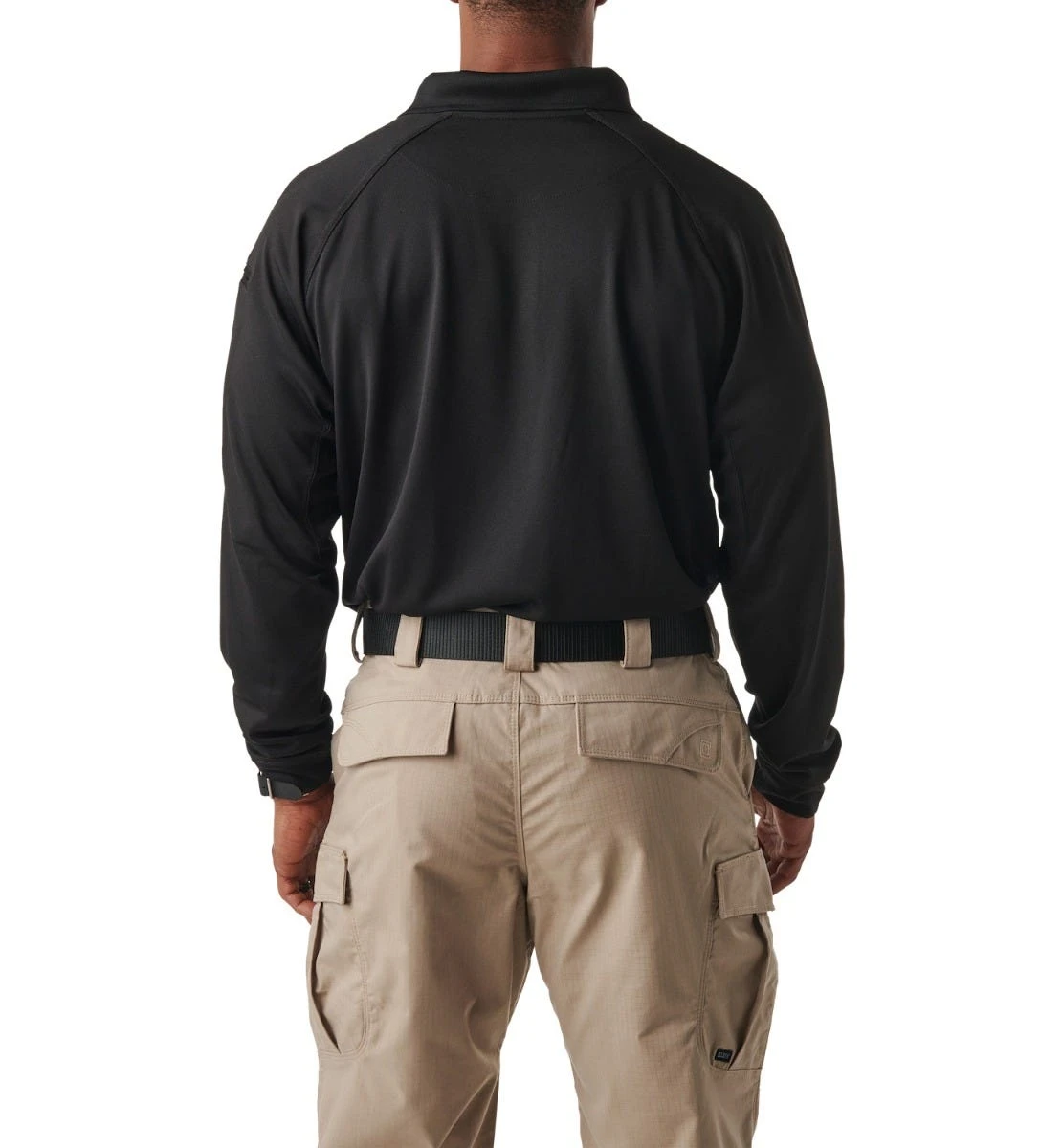 5.11 Tactical Shirts: Men's Performance Black Long Sleeve Polo Shirt 72049 019 4 5.11 Tactical Shirts: Men's Performance Black Long Sleeve Polo Shirt 72049 019 - Image 4