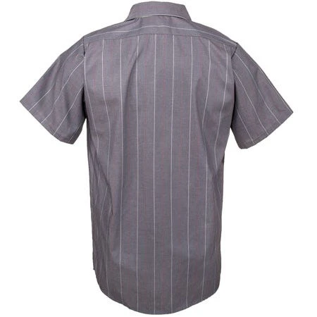 Red Kap Shirts: Men's SP24 CR Grey Stripe Uniform Work Shirt 3 Red Kap Shirts: Men's SP24 CR Grey Stripe Uniform Work Shirt - Image 3