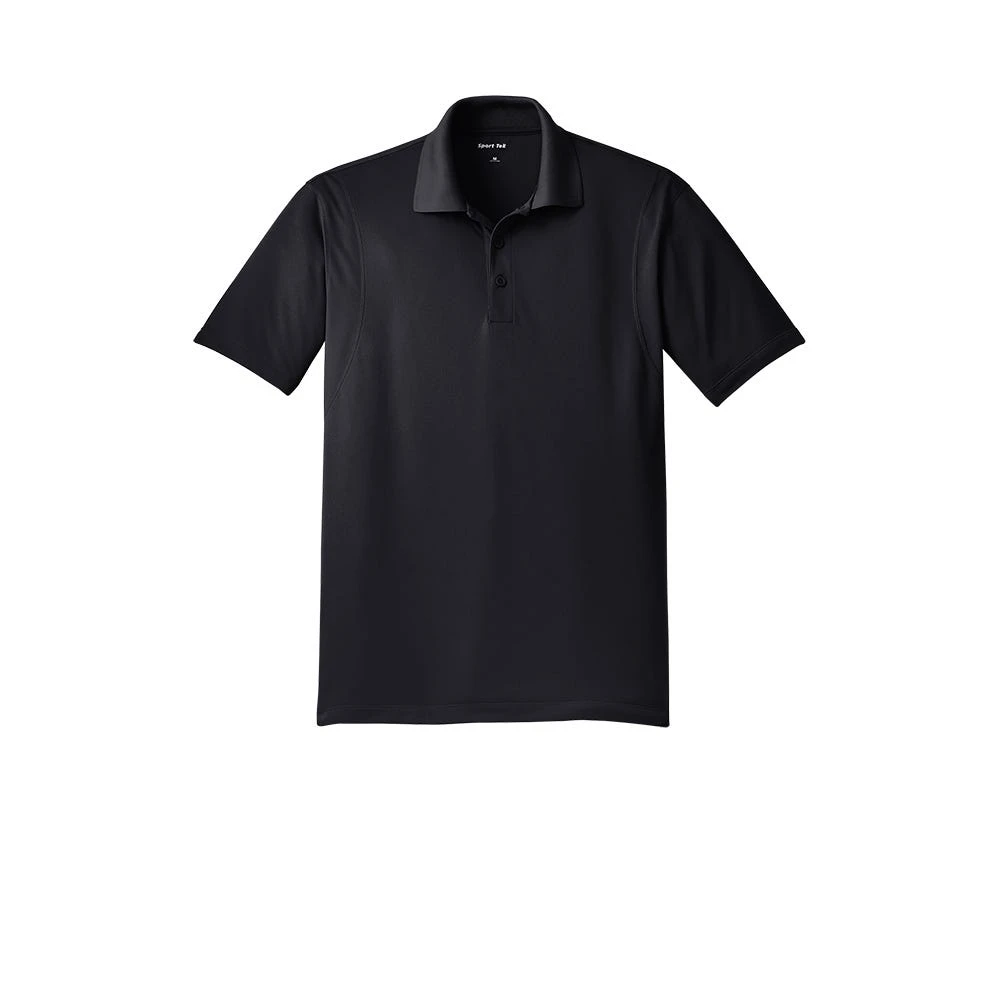 Sport-Tek Shirts: Men's ST650 BLK Black Moisture-Wicking Micropique Polo Shirt 5 Sport-Tek Shirts: Men's ST650 BLK Black Moisture-Wicking Micropique Polo Shirt - Image 5