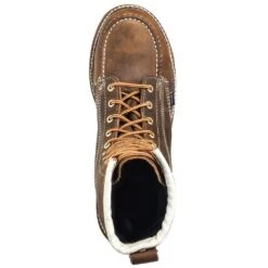 Thorogood Boots: Men's Steel Toe 804-4378 EH USA-Made Brown Work Boots -Workingperson Deals Shirts Store thorogood 804 4378 t 01 1