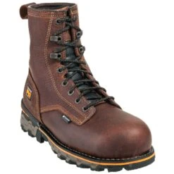 Timberland PRO Boots: Men's TB01112A 210 Boondock Composite Toe Waterproof Boots -Workingperson Deals Shirts Store timberland 0212696 p 01